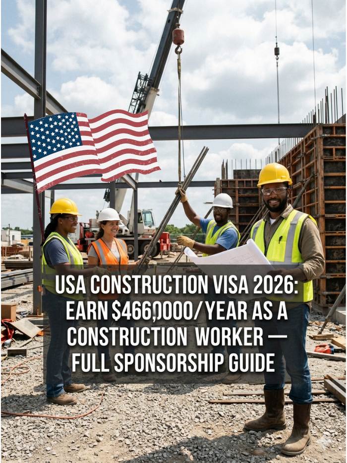 usa construction visa 2026 earn $46,000year as a construction worker — full sponsorship guide